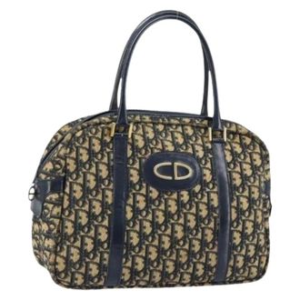 Dior Pre-owned Handbags, female, Multicolor, Size: ONE SIZE Pre-owned Trotter Canvas Hand Bag