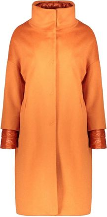 Herno Mujer, Abrigos, Naranja, Talla: XL