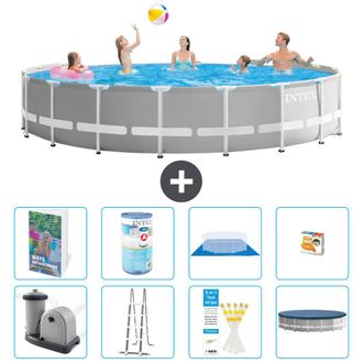 Intex Piscina Prism Frame Redonda - 549x122 Cm - 9-piezas S541