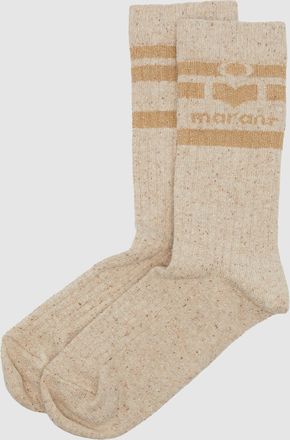 Isabel Marant Chaussettes Valiby Beige