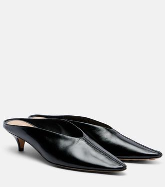 Bottega Veneta Virna leather mules