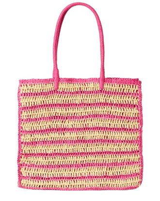 BTB Los Angeles Btb Los Angeles Torino Straw Tote