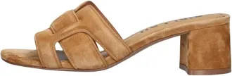 Bibi Lou Heeled Mules - Dames - Muiltjes - Bruin - 42 EU - Leer - Schoenen