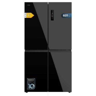 Cecotec Cecotec Frigor&iacute;fico 4 Puertas Bolero Coolmarket 4d 601 Black Glass E