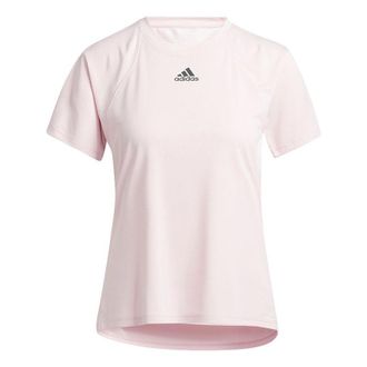 adidas (WMNS) adidas Heatrdy Focus T Intense Training Sports Short Sleeve T-shirt Pink H20746