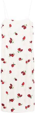 Khaite Floral-Print Dress - Womens - Viscose