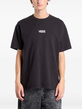 Vans logo-print T-shirt - men - Cotton - S - Black