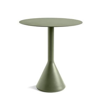 HAY Palissade Cone Bistrotisch &Oslash; 70 x H 74 cm, olive