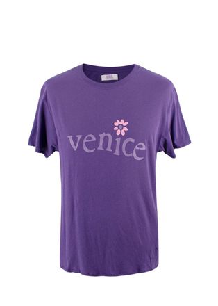 ERL Unisex Purple Venice T Shirt Size M