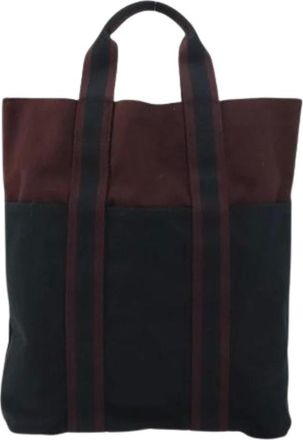 Herm&egrave;s Pre-owned Tote Bags, female, Multicolor, Size: ONE SIZE Pre-owned Fourre-tout herline Tote Bag