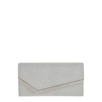 Jimmy Choo London Fine Glitter Leather