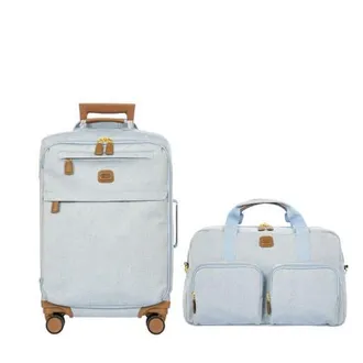Bric's Volterra 21 Carry On Spinner & 18 Boarding Duffle 2 Piece Luggage Set in Ocean at Nordstrom