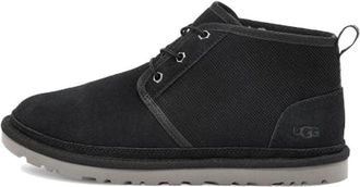 UGG Neumel Corduroy Flat Short Boots Black 1114196-BLK