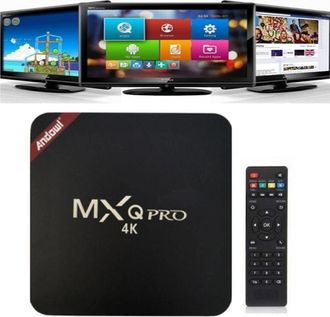 Trade Shop Trade Shop - Tv Box Q-a106 Mxq Pro 4k Ultra Hd Sistema Operativo Android 10.0 2gb Ram 16gb