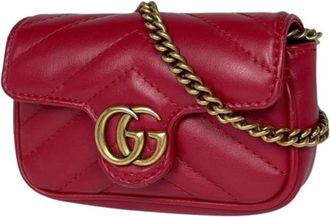 Gucci Pre-owned Mini Pouch - - Pre-owned - Donna - Rosso - ONE SIZE