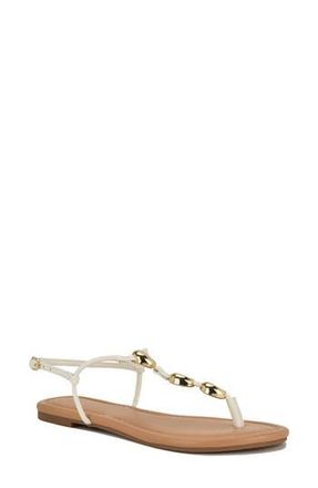 Nine West Bello Slingback Thong Sandal in White at Nordstrom Rack, Size 8