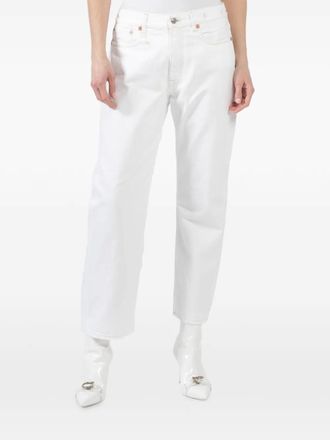 R13 tapered jeans - Wit