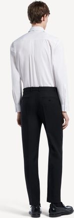 Balenciaga Mens Skinny Tlrd Pants Black Trousers