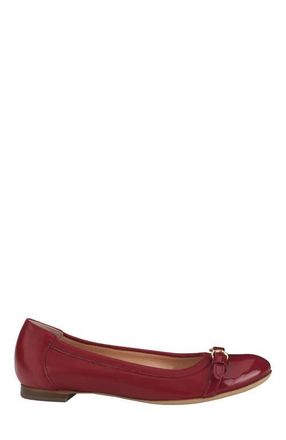 AGL Monika Cap Toe Ballet Flat in Tomato at Nordstrom, Size 38.5