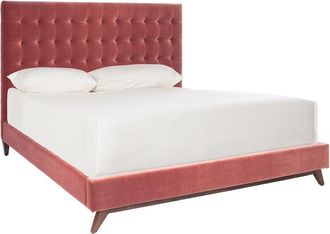 Safavieh Couture Tsarina Velvet Tufted King Bed