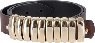 Federica Tosi Gedurfde Riem - Dames - Riemen - Bruin - Xs/S - Accessoires
