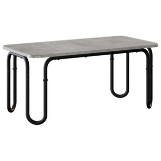 vidaXL Mesa De Centro Gris Hormig&oacute;n 79,5 X 40 X 36 Cm Vidaxl