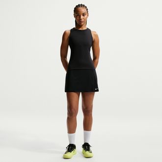 Nike Womens Victory Dri-FIT Straight Tennis Skirt in Black | FD5574-010