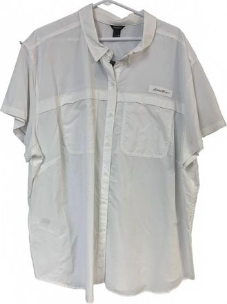 Eddie Bauer Womens Adventurer Pro Field Shirt - Plus In White