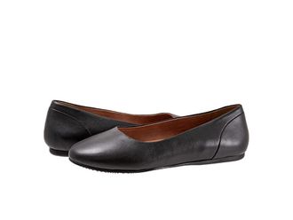 Softwalk Shiraz Womens Shoes Black Leather : 7 N (AA), Leather/Nappa