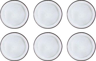 Björn Borg Plato Ø26cm - 6 Piezas - Blanco marfil