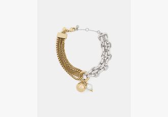 Kate Spade New York Chain Reaction Asymmetrical Bracelet