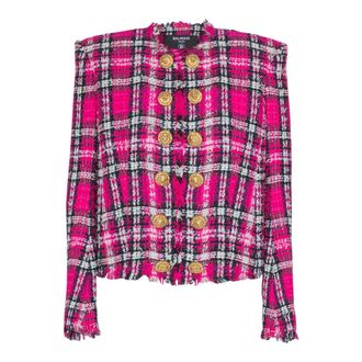 Balmain Mujer, Chaquetas, Rosa, Talla: 2XS