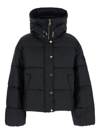 Pinko hooded puffer jacket - Black