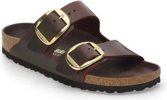 Birkenstock Arizona Big Buckle Narrow Fit - Dames - Sandalen - Bruin - 38 EU - Leer - Schoenen