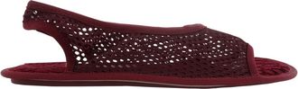 Ferragamo Anio Mesh Slingback Sandals, Size 7 C