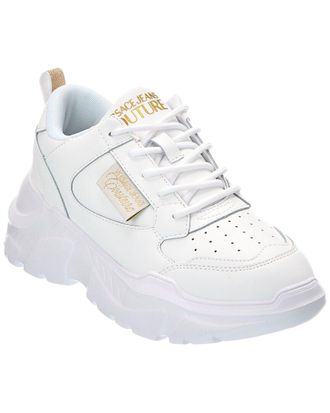 Versace Jeans Couture Couture Leather Sneaker
