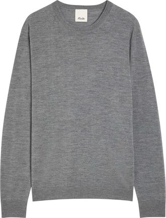 Allude Wool Jumper - Grey - Xxl