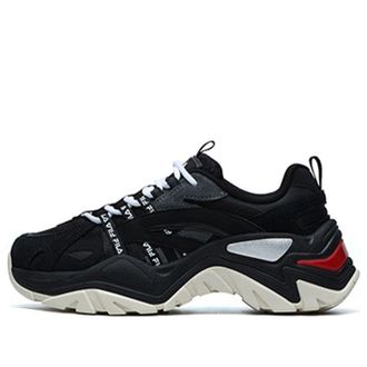 Fila (WMNS) FILA Heritage-FHT Low Chunky Sneakers GS Black F12W124164FBG