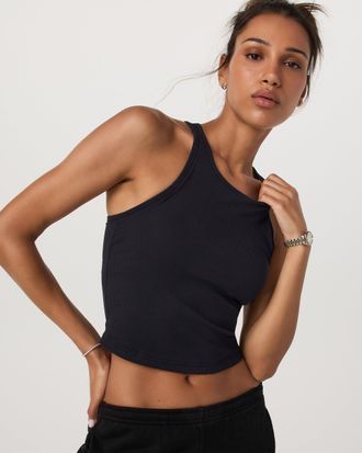 Vuori Clothing Pose Plyo Tank Top | Black | XS, Size Extra Small
