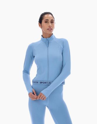 Ted Baker Womens Ted Baker MARIE TBWJA2530 Womens Blue Athletic Jackets - Size: 18/16