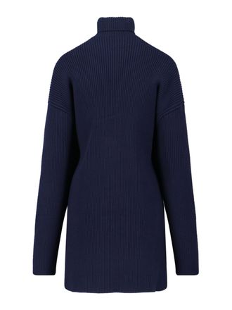 Balenciaga Womens Dresses Blue Wool