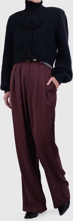 Parentezi Sabrina Trousers In Plum