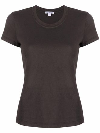 James Perse T-shirt met raglanmouwen - Grijs