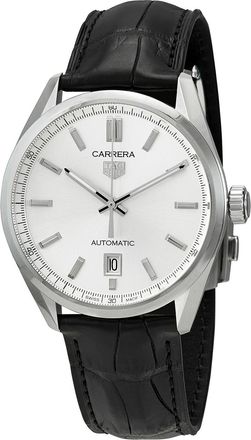 Tag Heuer Pre-owned Tag Heuer Carrera Automatic Silver Dial Mens Watch WBN2111.FC6505