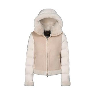 Moorer Mujer, Chaquetas, Beige, Talla: S