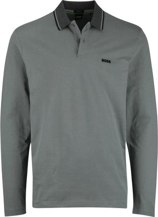 HUGO BOSS Tops, Heren, Groen, 5Xl, Katoen, Polo Shirts