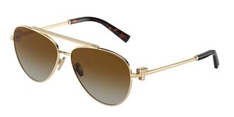 Tiffany & Co. TF3101B Polarized 6208T5 Womens Sunglasses Gold Size 59