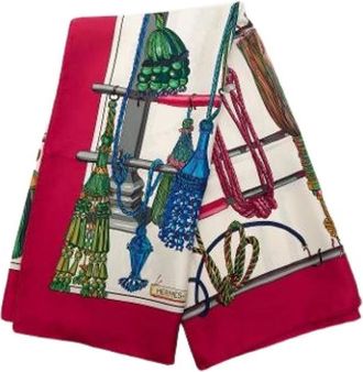 Herm&egrave;s Pre-owned Scarves, female, Multicolor, Size: ONE SIZE Pre-owned Passementerie Scarf
