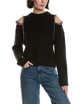 Avantlook Cold-Shoulder Sweater