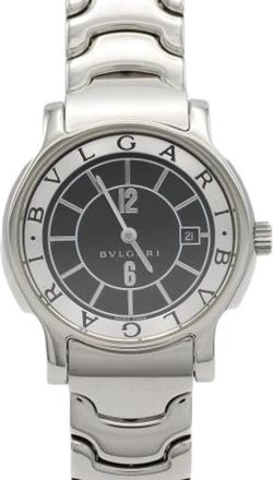 Bulgari Pre-owned Vintage Polshorloge - Dames - Vintage Horloges - Zwart - ONE Size - Vintage